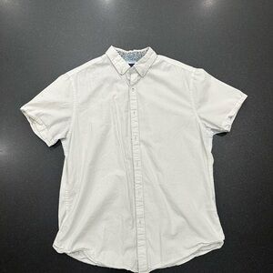 Denim & Flower Light Gray Short Sleeve Shirt